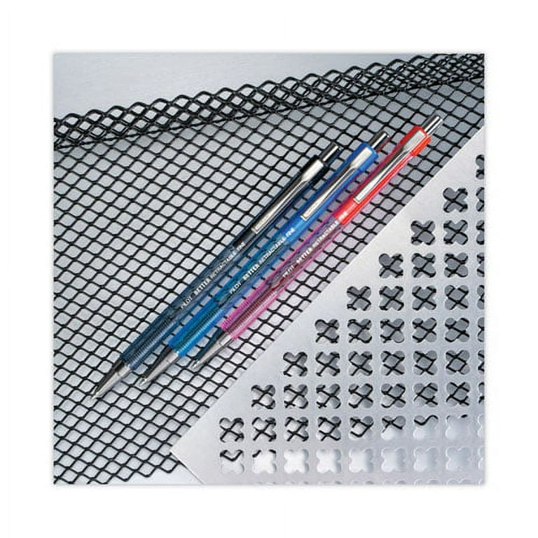 Better Ballpoint Pen, Retractable, Medium 1 mm, Black Ink, Smoke Barrel, Dozen Better Ballpoint Pen, Retractable, Medium 1 mm, Black Ink, Smoke Barrel, Dozen