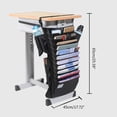 thumbnail image 3 of Multi-pocket Hanging File Bag Classroom Desk Management for High School Students, 3 of 21