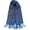 Blue 2, variant on Pashmina Feel Shawls Wraps Scarf for Women Soft Silky Reversible Men Scarves Hijab