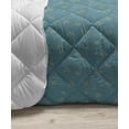 thumbnail image 3 of Ocean Down Alternative Comforter, Starfish Pattern Underwater Animals Summertime Sea Star Pastel Cartoon, Microfiber Quilt for All Season, 5 Sizes, Turquoise and Dark Coral, by Ambesonne, 3 of 3