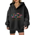 thumbnail image 6 of WENWU Hoodies Sweatshirt for Women Long Sleeve Pullover Hoodie Oversized Hoodies for Women Black Womens Sweatshirt Fall Clothes Trendy Womens Clothes, 6 of 7