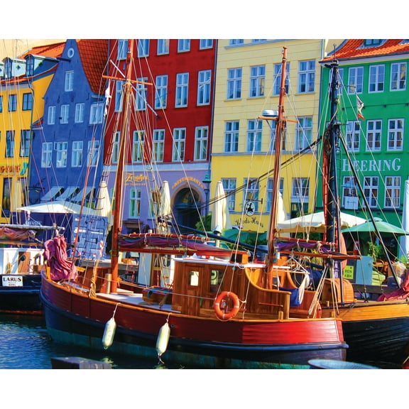 Springbok 1000 Piece Copenhagen Waterfront Jigsaw Puzzle for Adults  - Made in USA