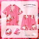 thumbnail image 3 of Pijamas Kawaii de Anime Sanrios para niños, lindos Mymelody Kuromi Cinnamoroll, cárdigan de verano de manga corta con dibujos animados, ropa para el hogar, trajes, regalos, 3 of 4