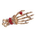thumbnail image 3 of Broche de cristal Salvador para hombre de Retro oro, 3 of 8