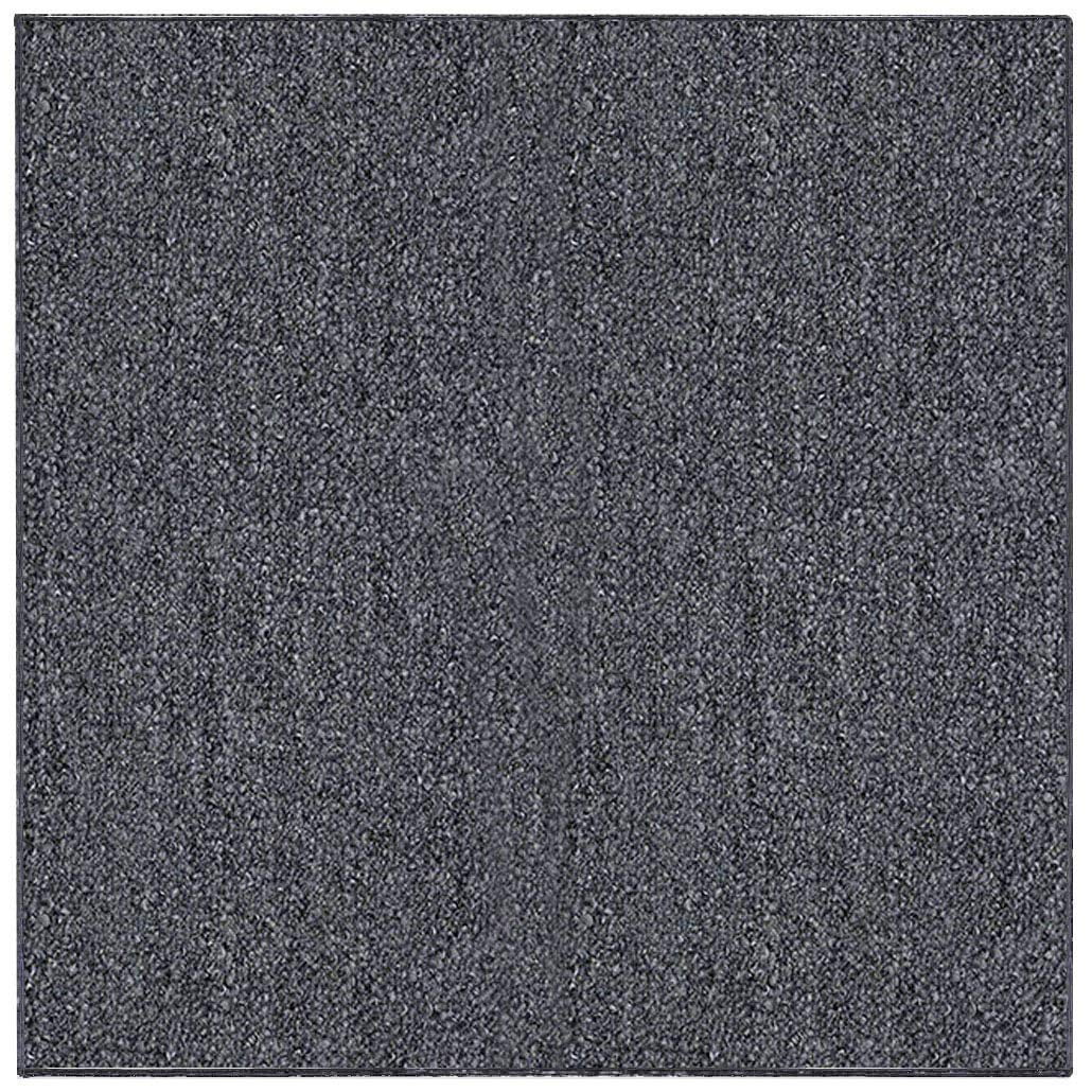 Saturn Collection Solid Color Indoor Outdoor Area Rug Grey - 4' Square ...
