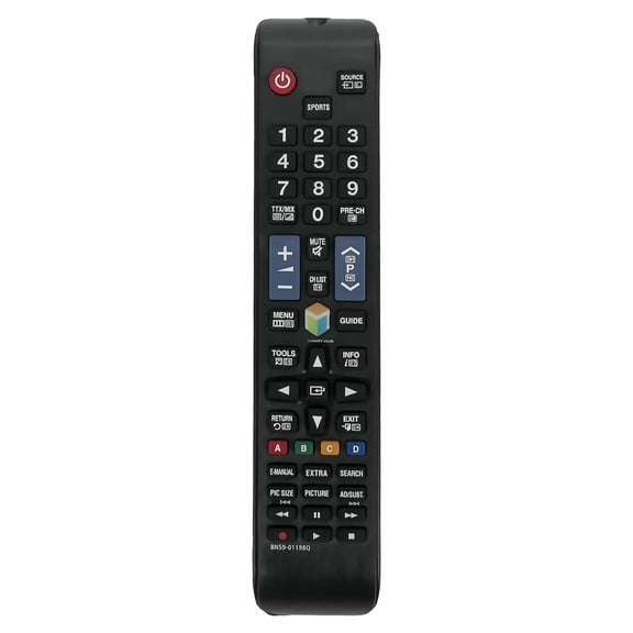 BN59-01198Q Replacement Remote Control, Fit for Samsung TV UA40J6200AWXXY UA48J6200AWXXY UA55JU6400WXXY UA60J6200AWXXY UA65JU6400WXXY UA75JU6400WXXY UA40JU6400WXXY UA50JU6400WXXY