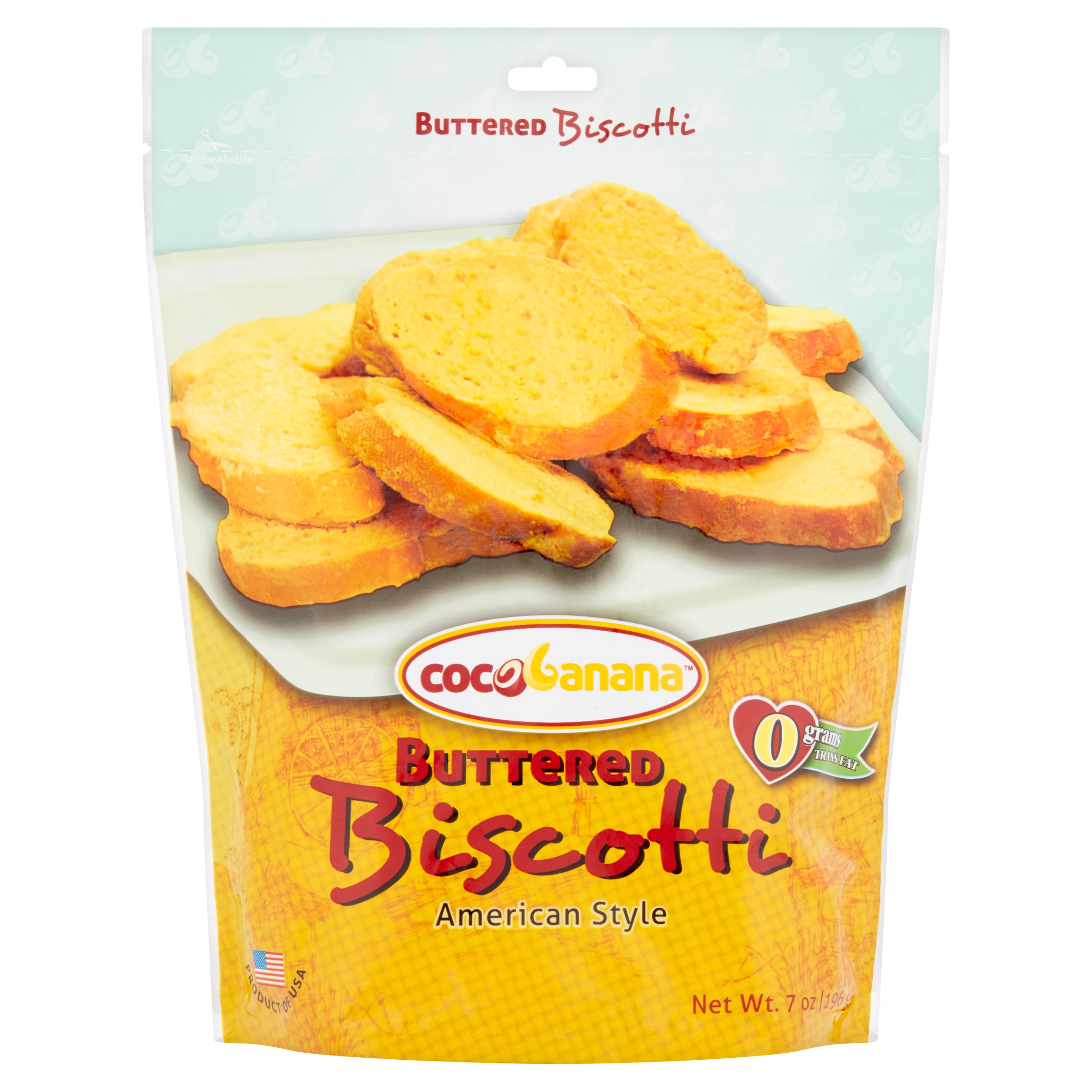 Cocobanana Buttered Biscotti, 7 oz by GCOC