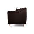 thumbnail image 4 of Sofá Love Seat 2 Plazas De Lino Chocolate Makora  Eliana, 4 of 7