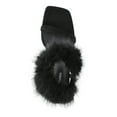 thumbnail image 5 of No Boundaries Women's Block Heel with Fur Ankle Strap, 5 of 5