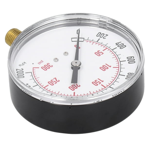 EBTOOLS Vacuum Manometer,0‑2000kpa 0‑300psi Double Scale Vacuum