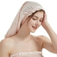 thumbnail image 7 of MEGICOT 100% Mulberry Silk 27.56" Extra Long Sleep Cap, Hair Care Bonnet for Long Natural Hair Curly Hair Care, 7 of 7