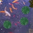 thumbnail image 6 of Attractive Floating Water Lily Leaves for Aquarium & Pool Green 4 Sizes, 6 of 11