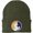 Olive Drab, variant on Rainbow Unicorn Embroidered Beanie Cap LGBTQ+ Colorful Special Unicorn Love All Skull Hat (Black)