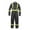 Dark Gray, variant on Safety Hi Vis Coverall with Leg Zipper – 100% Cotton, 7 oz (Medium, Light Grey)