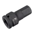 thumbnail image 3 of Uxcell 24mm Impact Hex Bit Socket, 3/4" Drive 100mm Length CR-MO Steel Metric Sizes, 3 of 5
