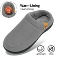 thumbnail image 3 of Ecetana Men's Moccasin Slippers Comfy Soft Slip-on Memory Foam Indoor House Shoes, 3 of 7