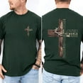 thumbnail image 4 of Christian Cross John 3:16 Double Sided T-Shirt – Bible Verse Faith Tee, Religious Christian Graphic Shirt for Men and Women, 4 of 7