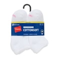 thumbnail image 2 of Hanes Womens CottonSoft No Show Socks, 10-Pack, Size 4-10, 2 of 9
