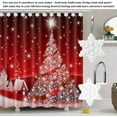 thumbnail image 4 of FITNATE 12PCS Anti-Rust Snowflake Shower Curtain Hooks for Winter, Thanksgiving, Christmas, Resin Decorative Curtain Hooks Used in Bathroom, Bedroom and Living Room, 4 of 9