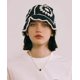 thumbnail image 3 of Gorro de punto, gorro de lavabo tejido a mano con flores huecas retro, gorro de lana, 3 of 5