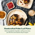 Premium Palm Leaf Plates Strong & EcoFriendly Disposable Bamboo