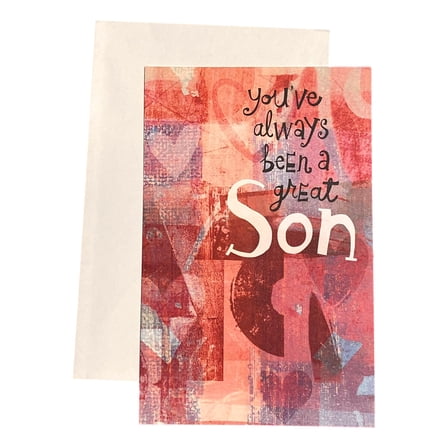 Valentine's Day Greeting Card for Son - You've always been a great Son; Heart