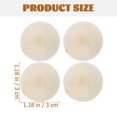 thumbnail image 2 of 50pcs Half Round Wooden Beads Unfinished Wood Half Balls for DIY Art Craft, 2 of 2
