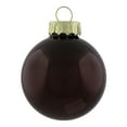 thumbnail image 5 of Northlight 2-Finish Christmas Glass Ball Ornaments - 1.75" (45mm) - Burgundy - 10ct, 5 of 9