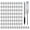 Silver, variant on 100 Pieces Elegant Sturdy Metal Spikes Decoration for Adding Charm to Clothing Shoes and Craft Supplies