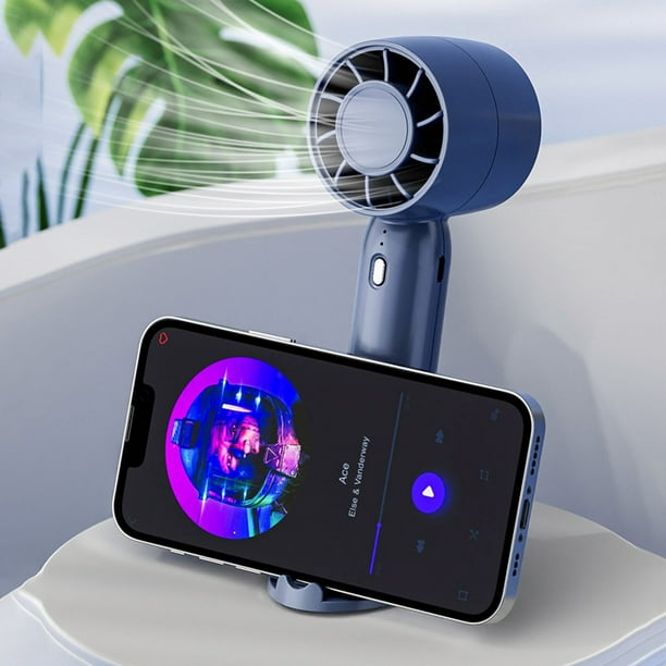 Mini Ventilador Portátil Mini Silencioso Portátil Al Aire Libre Pequeño Ventilador, Regalo de Carga Usb de Escritorio, Adecuado para Uso Al Aire Libre en el Aula, Adecuado para la Familia Pequeños Reg