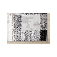 thumbnail image 6 of Novelle Home Meridian 63" x 91" Polypropylene/Cotton Rug in Gray/Red Rectangles, 6 of 10