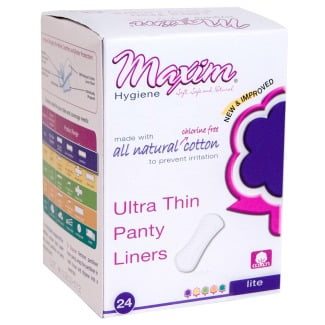 Natural Cotton Ultra Thin Pantiliners Light Days Maxim Hygiene Products 24