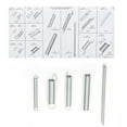 thumbnail image 5 of FRCOLOR 200PCS Spring Assortment Spiral Spring Galvanized Spring Set Spring Rate Extension Spring for Mechine,59.84"X5.91"X0.04", 5 of 11
