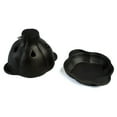 Charcoal Companion Cast Iron Garlic Roaster and Squeezer Set For