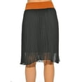 thumbnail image 3 of Just Love Skirts / Pleated Skirt (Black, 3X), 3 of 3