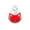 Red, variant on Kiplyki Vet Recommended Pet ID Tag Cat Personalized Many Shapes and Colors to Choose Tag