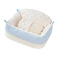thumbnail image 5 of TOOYFUL Warm Hamster Nest, Sugar Glider Hammock, Hamster Hanging Bed, Soft Small Animal Cage, Guinea Pig House for Sugar Gliders Sleeping Blue, 5 of 10