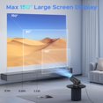 thumbnail image 4 of Proyector Mentech Mini 150 WiFi Bluetooth Android TV 11.0, 4 of 7