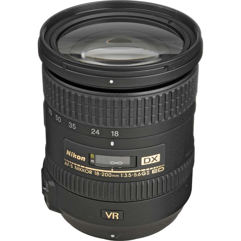 Nikon AF-S DX VR Zoom-Nikkor 18-200mm f… Nikon AF-S DX NIKKOR 18-200mm f/3.5-5.6G ED VR II Zoom Lens