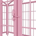 thumbnail image 6 of ZephyPaws 24 Inch 8 Panels Dog Playpen,Heavy Duty Metal Dog Pen Indoor Outdoor Fence for Yard,Camping,RV,Garden,Privacy Patio,Pink, 6 of 8