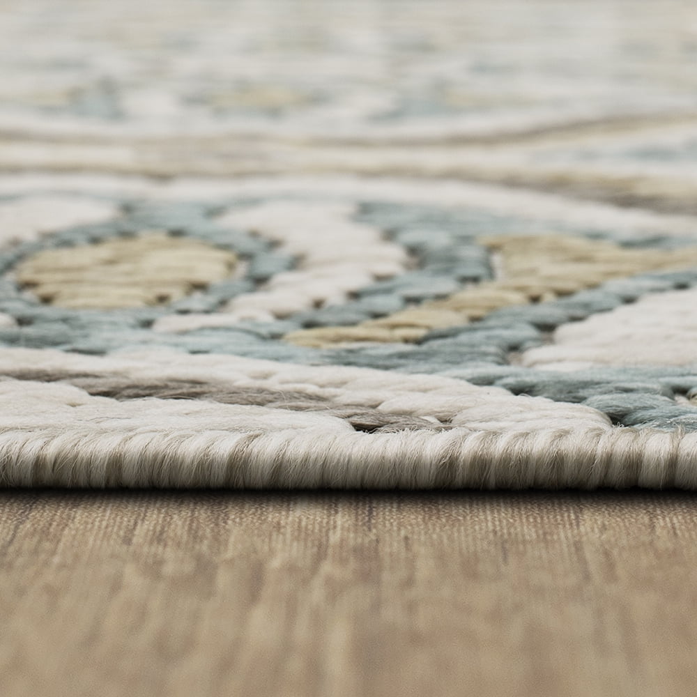 Mohawk Home Positano Outdoor Area Rug, Light Grey, 5' 3" x 7' 6"