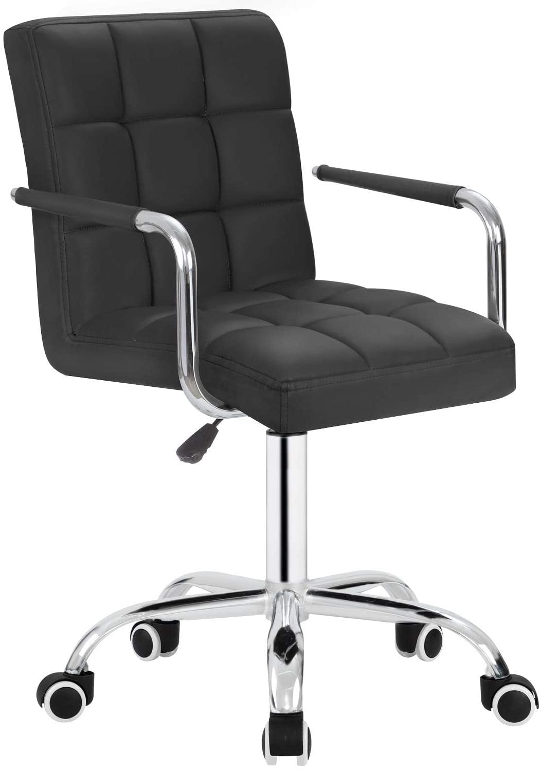 Walnew Midback office chair PU Leather Adjustable Height Office Desk