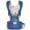 BLUE, variant on Baby Carrier with Hip seat,4 Season/ All Seasons,Ergonomic, convertible, Adjustable Baby Holder Carrier 3-in-1 Ergonomic Infant Carrier Soft Baby Holder 3 to 36 Months