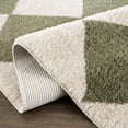 thumbnail image 6 of BoutiqueRugs Arilla Contemporary Area Rug - Machine Washable - Peach, Lime Green - 7'10" x 10', 6 of 9