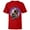 Red, variant on Disney Channel Zombies 2 Zed and Addison Love - Short Sleeve T-Shirt for Kids- Customized-Black