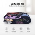 thumbnail image 5 of Ocean Shark Blanket for Boys, Soft Cozy Underwater Animal Fish Coral Shark Throw Blankets for Bed Couch, Birthday Shark Gifts for Girls Kids Teen 40X50 Inches, 5 of 6