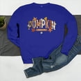 thumbnail image 6 of Taqqpue Sweatshirt for Women Fall Crewneck Pumpkin Pullovers Loose Fit Halloween Thanksgiving Oversize Long Sleeve Shirt Tops, 6 of 7