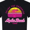 thumbnail image 4 of Inktastic Summer Enjoy the Sunshine Naples Beach Florida in Pink T-Shirt, 4 of 5
