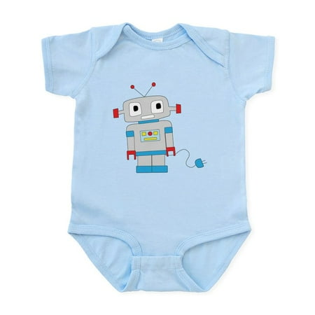 

CafePress - Cuterobot Body Suit - Baby Light Bodysuit Size Newborn - 24 Months