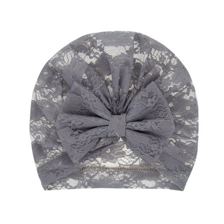 

Relanfenk Baby Hats Boy Girl Knotted Lace Bow Beanie Headwear Cap Hat
